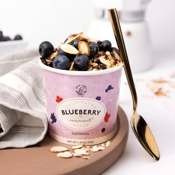 Blueberry Maple Oatmeal Cup