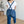 Load image into Gallery viewer, Priscilla High Rise Crop Wide Leg Denim Overalls
