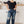 Load image into Gallery viewer, Rose High Rise 90&#39;s Straight Jeans in Dark Wash
