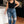 Load image into Gallery viewer, Rose High Rise 90&#39;s Straight Jeans in Dark Wash
