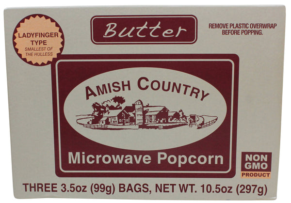 Amish Country Microwave Butter Popcorn