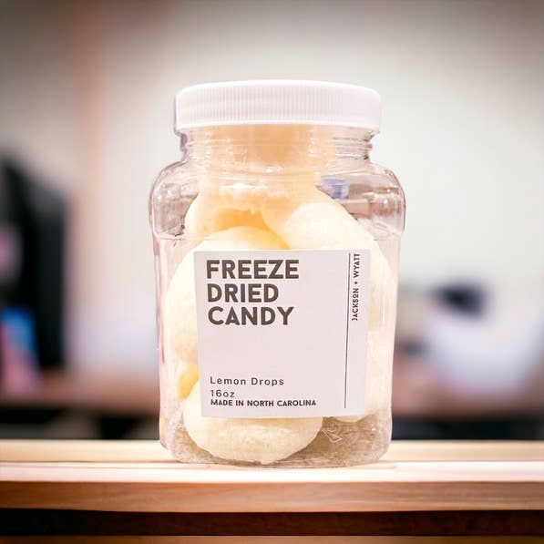 Freeze Dried Lemon Drops - 16oz Tub - Resealable