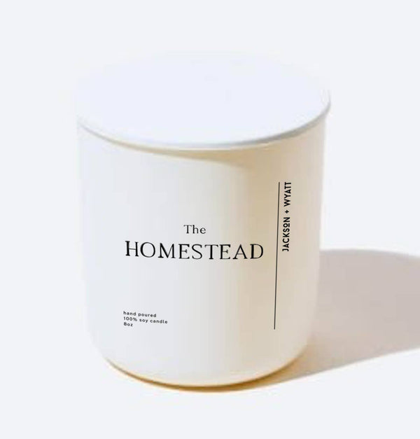 The Homestead Candle - The Homestead Collection-White Sage Lavender