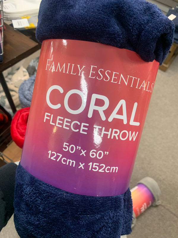 Soft Coral Fleece Blankets - Assorted 50x60